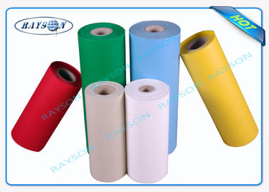 Biru Hijau Coklat Polypropylene Non - woven Fabric / innerspring Tnt Spunbond Fabric