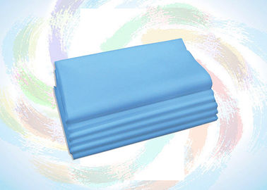 Biru atau putih Spunbond Non Woven Fabric Medis Eco ramah dan Waterproof